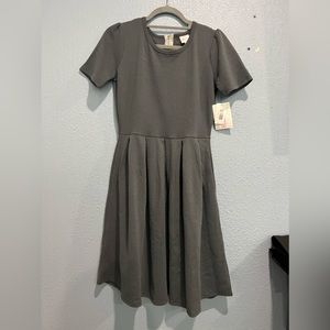 LuLaRoe, Amelia Gray dress with pockets